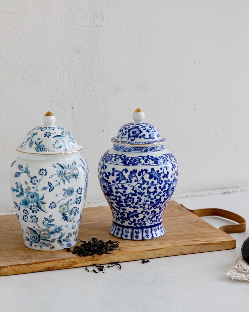 Фото 1 - Баночки для чая Chinoiserie (Шинуазри).